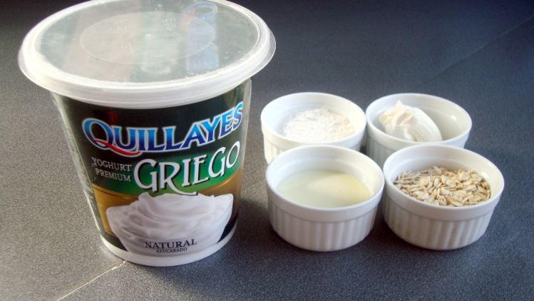  Tarta de Yoghurt Griego Natural Azucarado y leche condensada ¡en masa de avena! 