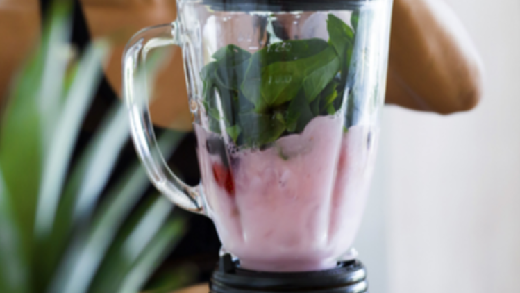 Batido Saludable Con Yogurt Protein