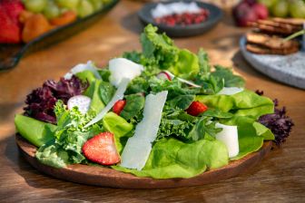 quillayes-recetas-ENSALADA-DE-HOJAS-VERDES-CON-PARMESANO-Y-CABRA-QUILLAYES