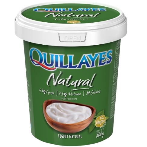 QY037 YOG BAT NATURAL 800G 