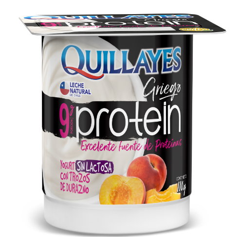 QY075 Yogurt Protein Durazno 110 gr