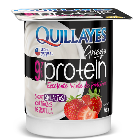 QY074 Yogurt  Protein Frutilla 110 gr