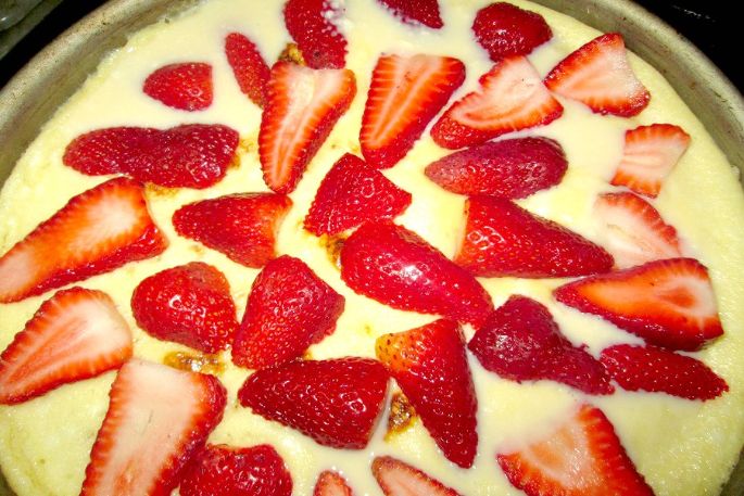  Cómo preparar una tarta fácil de frutillas y Quesillo 
