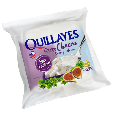 QF010 QUESO CHACRA SIN LACTOSA 350gr